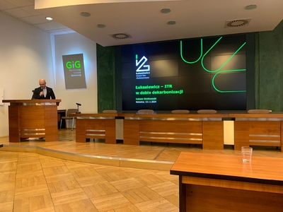 Łukasz Grotkowski na seminarium GIG w Katowicach